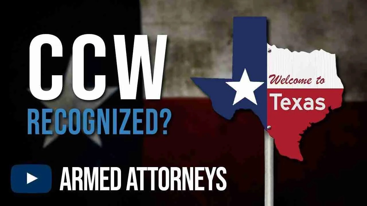 Texas Reciprocity Carrying With an OutofState Concealed Carry Permit