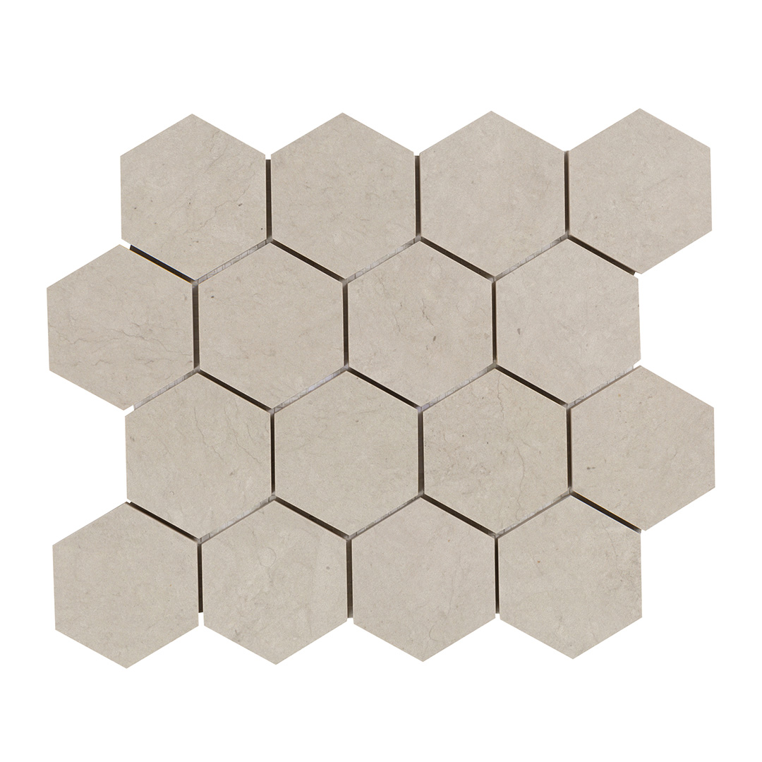Foussana Thala Grey 3 Hexagon Brushed Walker Zanger