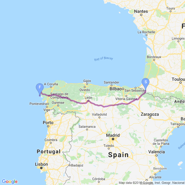 Camino Francés Camino de Santiago Walking 4 Fun