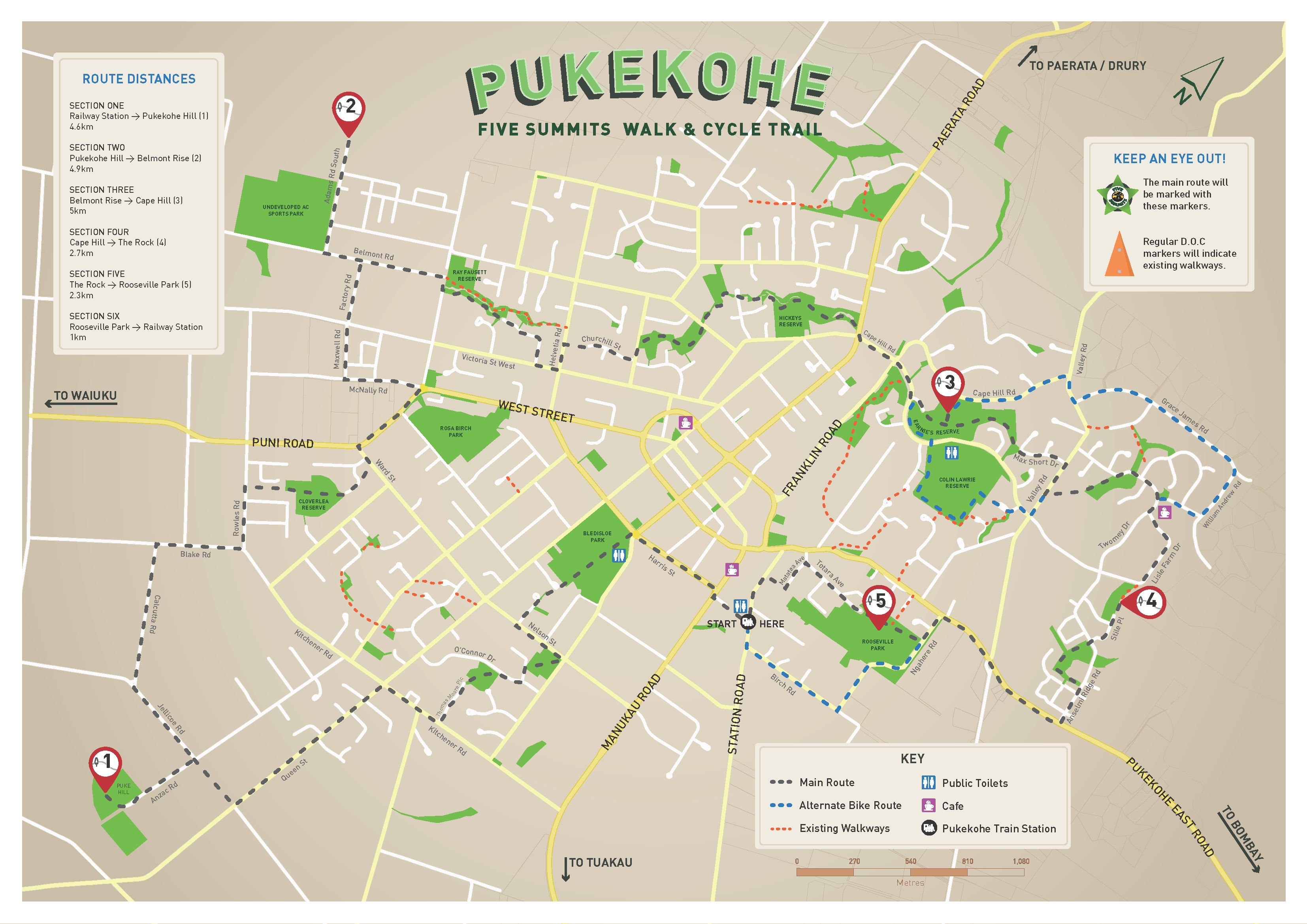 Pukekohe Tramping Club opens Five Summits Track for its golden jubilee