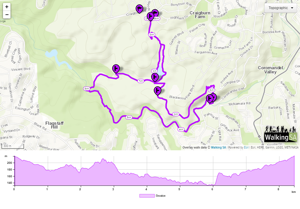 Walking Loop 2 in Craigburn Farm Find a Place to Walk Walking SA