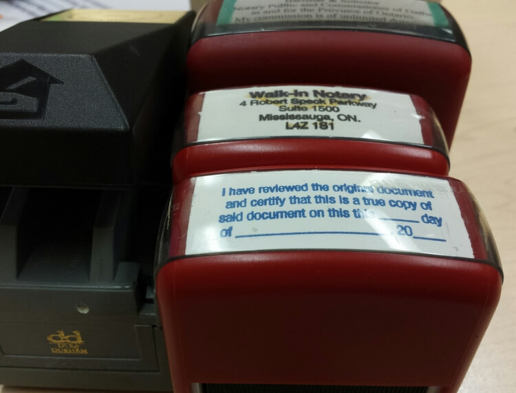 Difference between a notarized, certified, and true copy