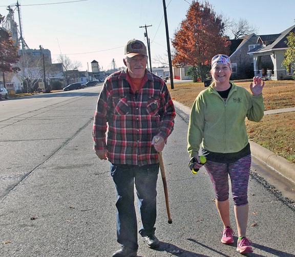 Muenster, TX walking event