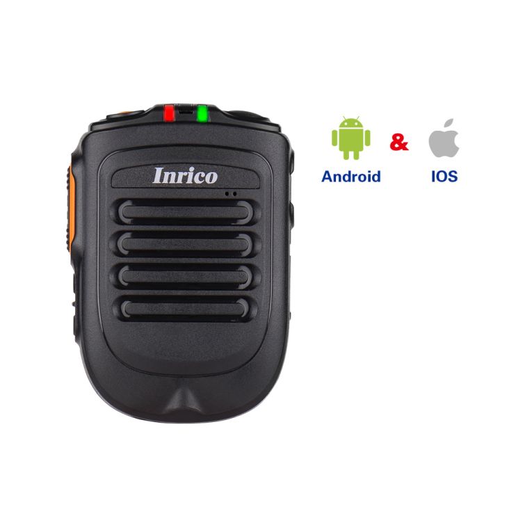 Inrico B02 Bluetooth Speaker Microphone PTT for Android &amp; iOS Phone