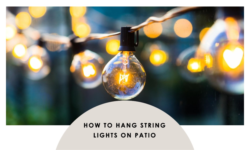 How to Hang String Lights on Patio WallEbuilders