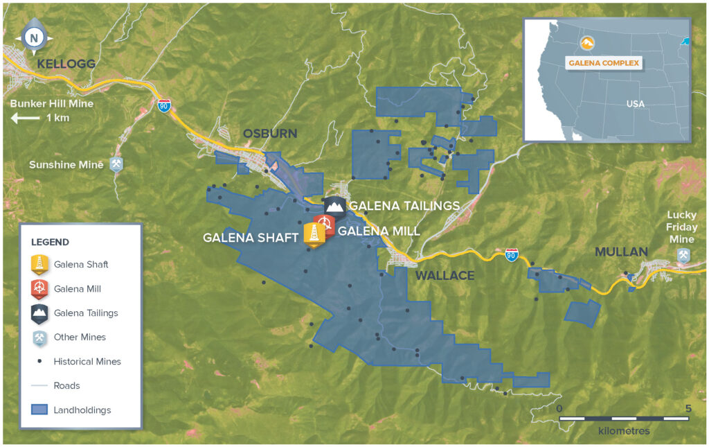Americas Gold and Silver, Galena Mine Complex Visit Wallace Idaho