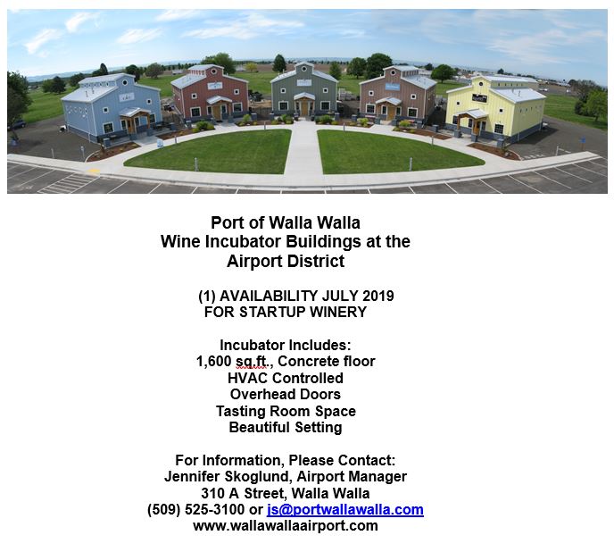 Buildings for Lease Walla Walla Regional Airport