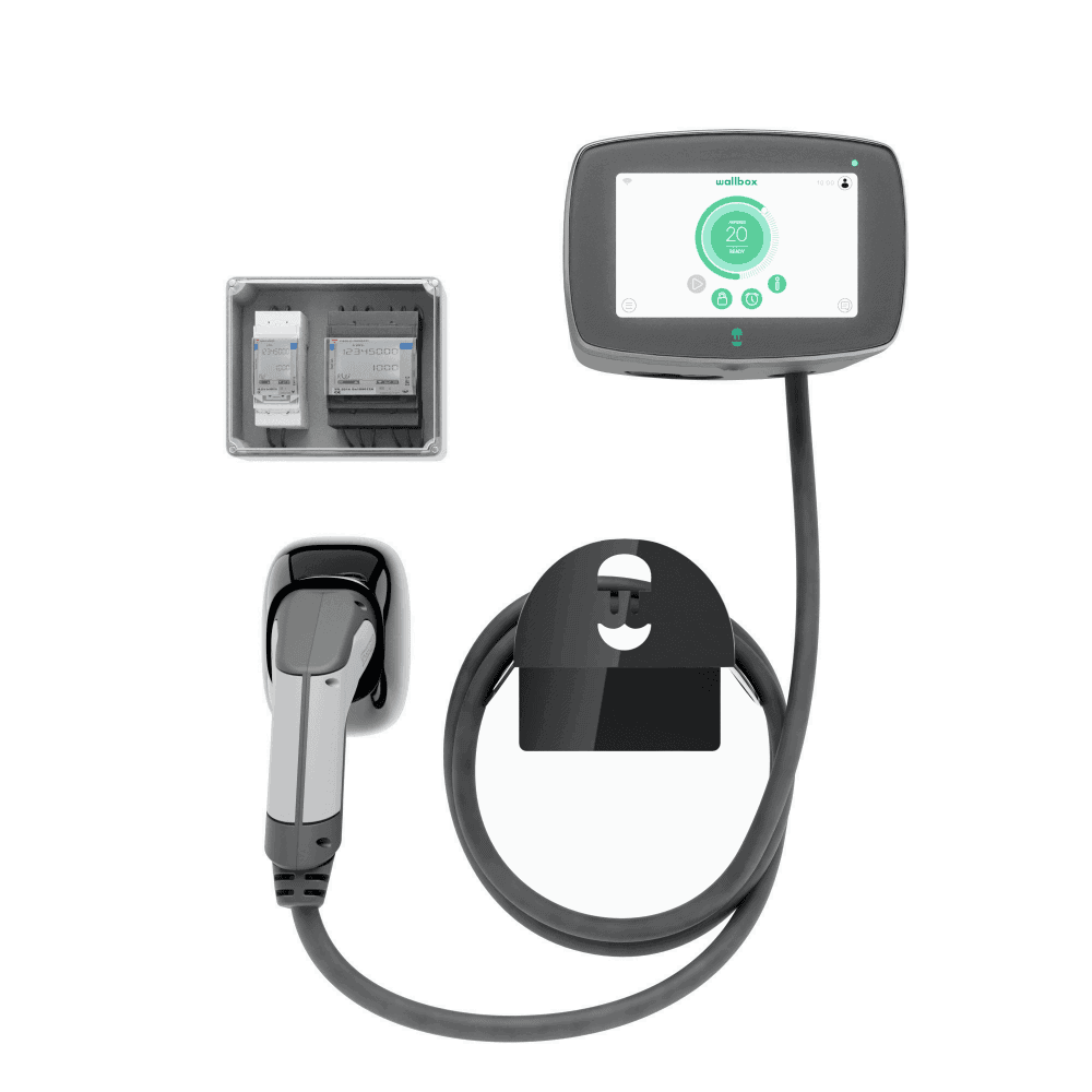 Wallbox Commander 2 Elektromos Autó fali töltő 22kW