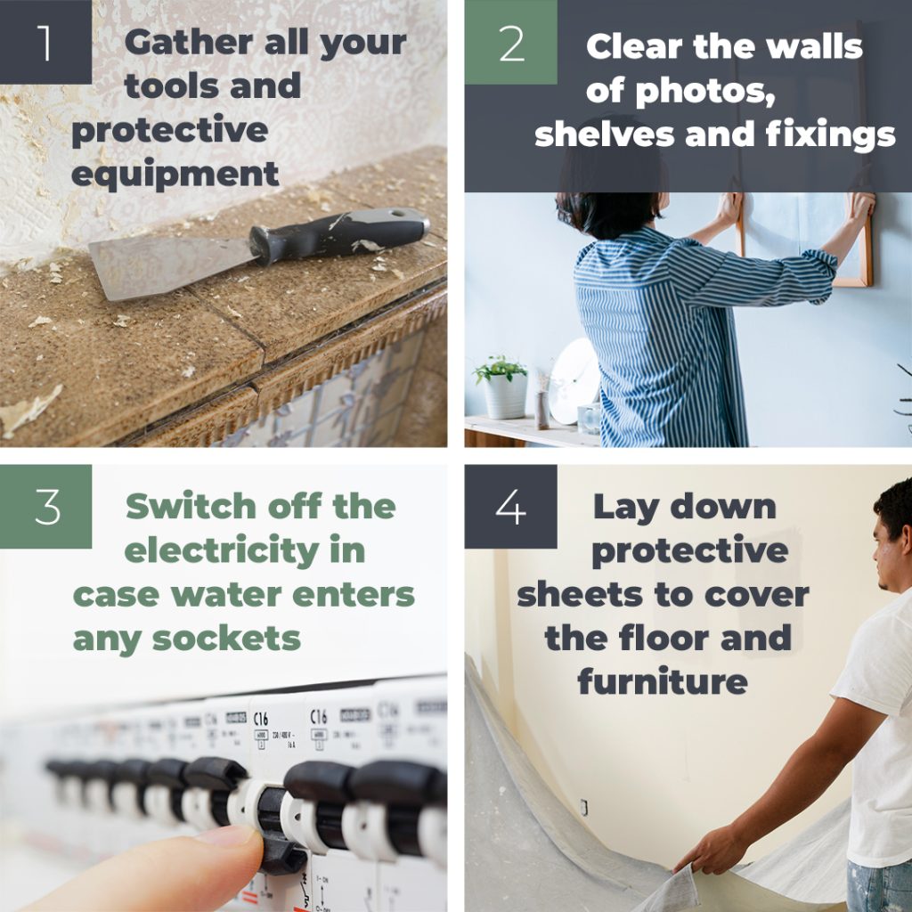 How to remove wallpaper What you need to know Wallpaper Shop Inspiration