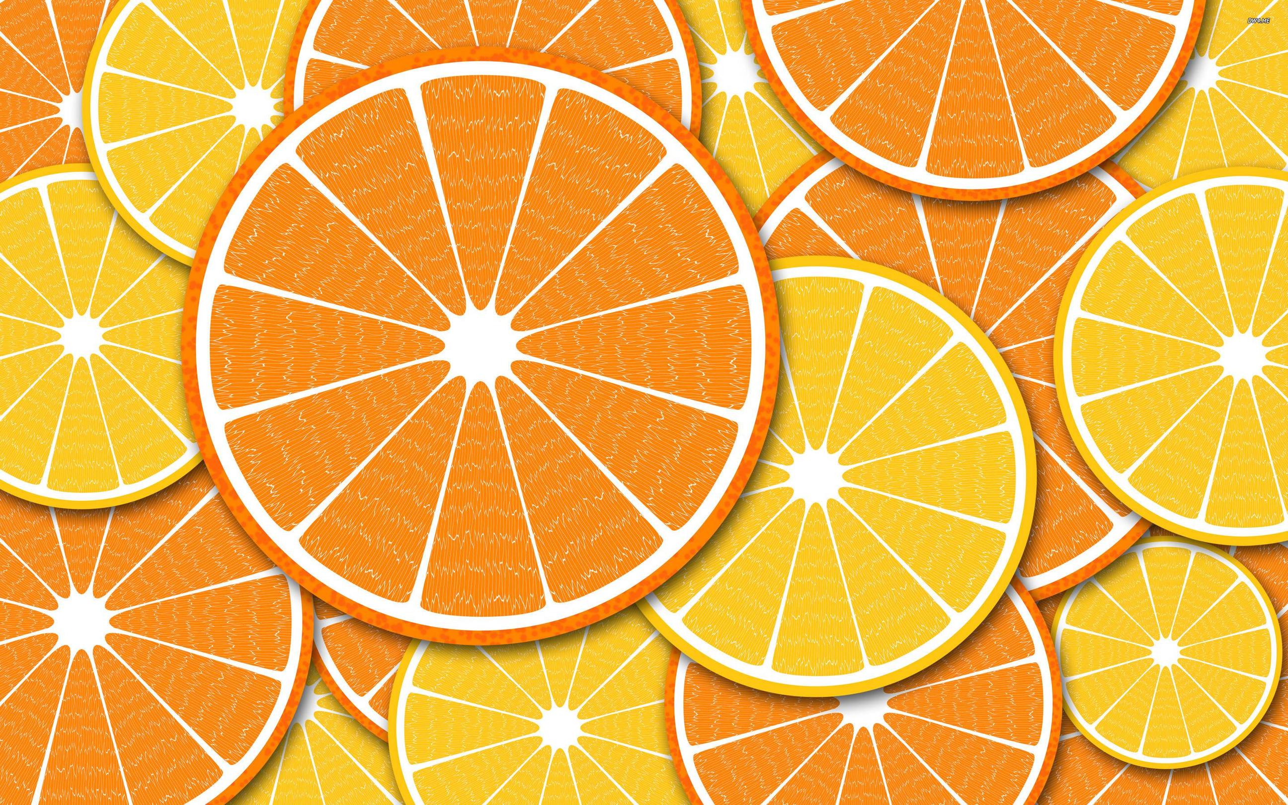 orange and cream wallpaper,orange,citrus,bicycle part,yellow,bicycle wheel (293145) WallpaperUse