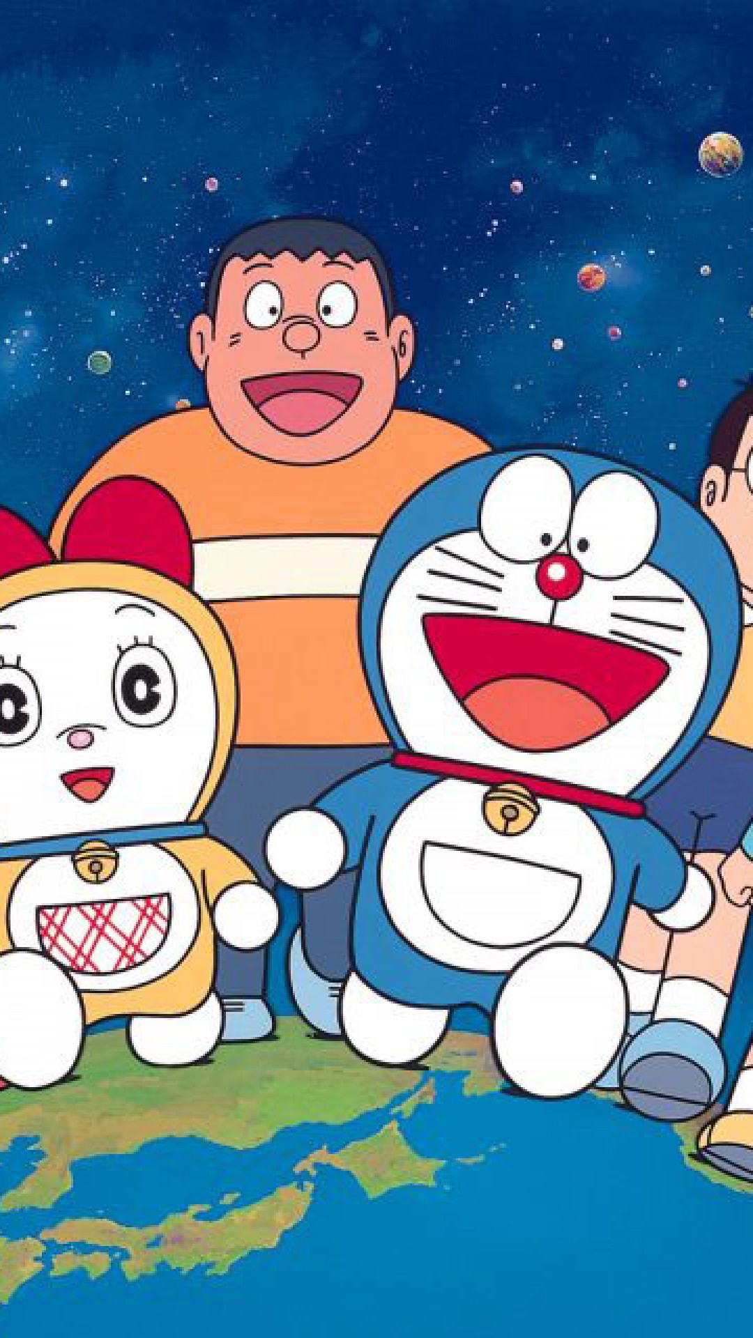carta da parati doraemon,cartone animato,cartone animato,illustrazione