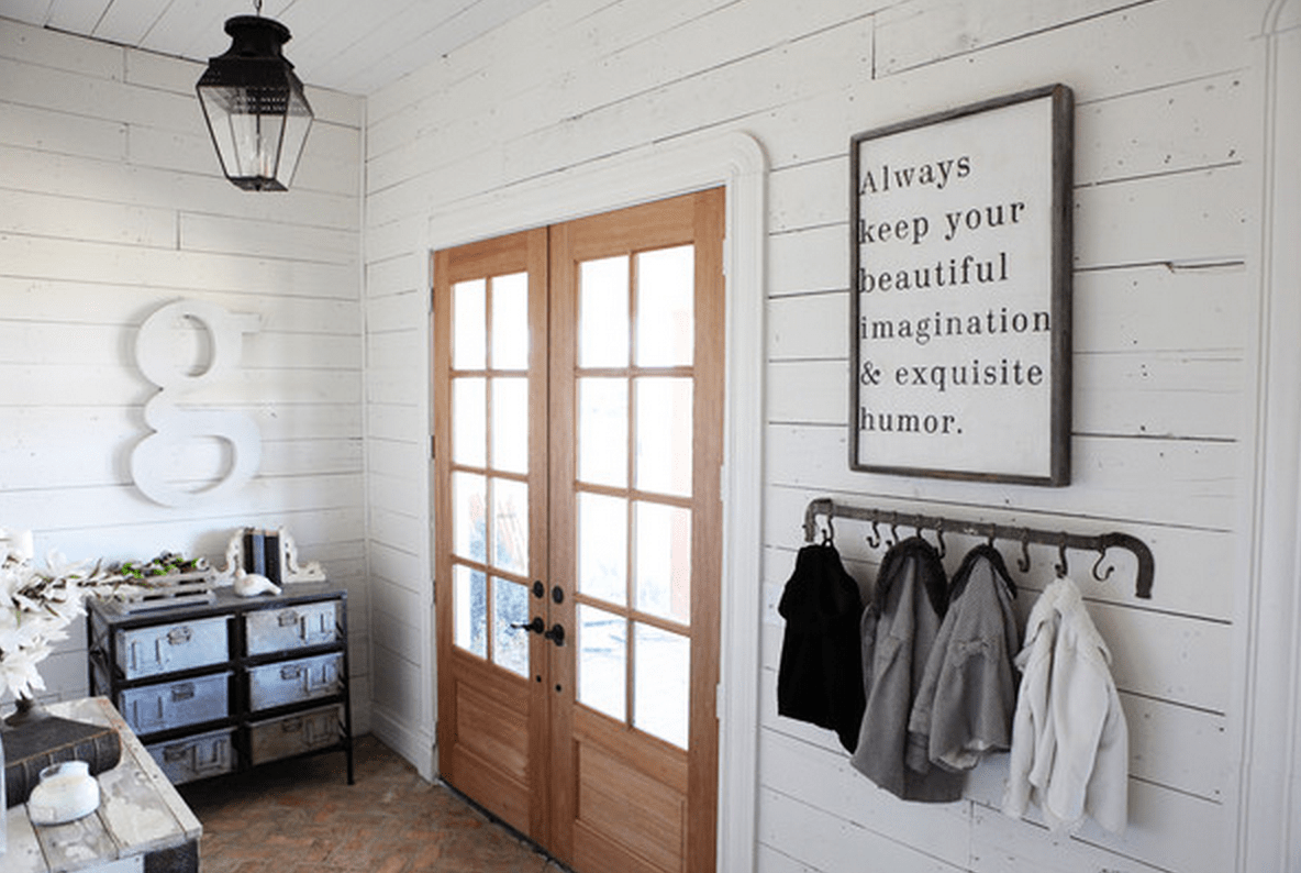 fixer upper wallpaper,room,wall,property,interior design,building