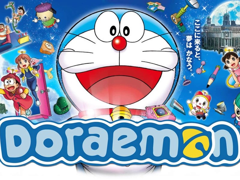 scarica lo sfondo doraemon android,cartone animato,cartone animato