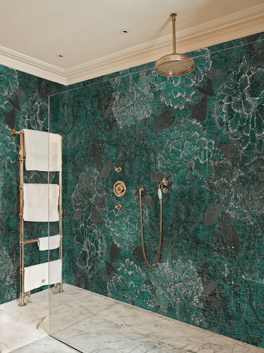 waterproof wallpaper,green,bathroom,room,wall,property (938262) WallpaperUse