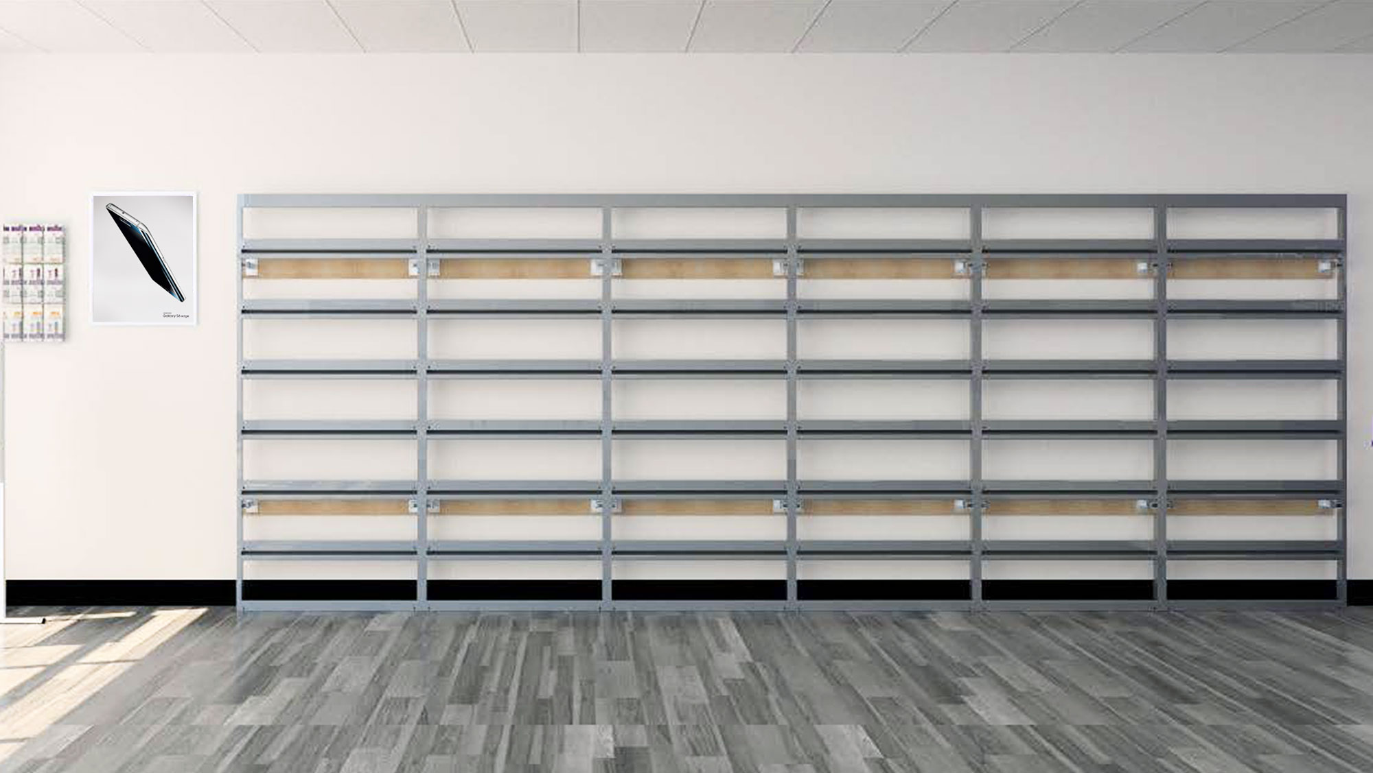 T2+ Smart Access Accessory Wall WALLS+FORMS