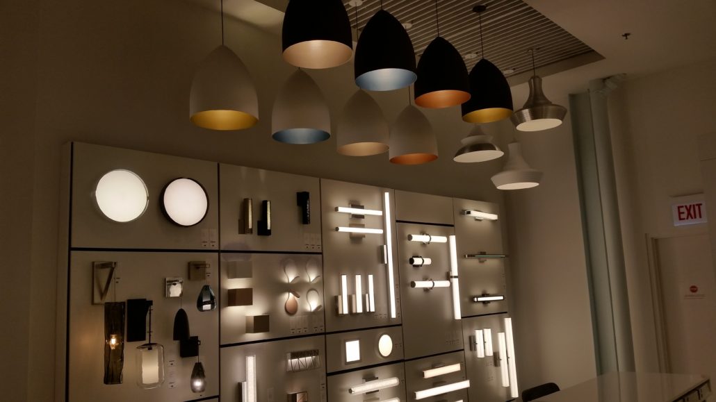 Lighting Showroom Display Fixtures
