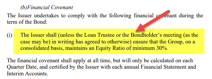 Debt Covenants Bond Covenant Examples Positive & Negative