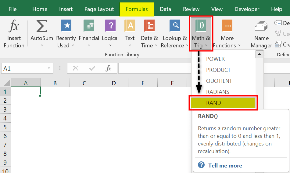 RAND Excel Function How to Use? Formula, Examples, Template