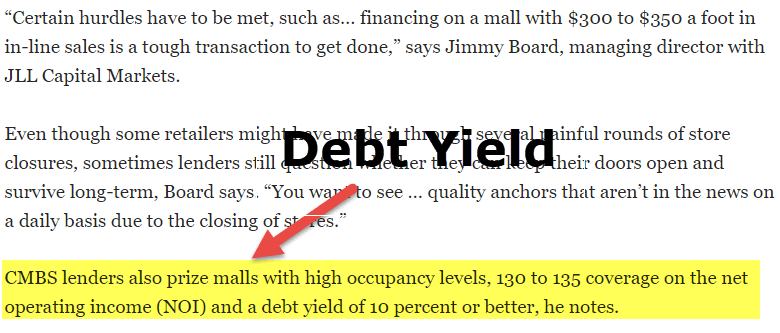 Debt Yield (Definition, Formula) Calculate Debt Yield Ratio