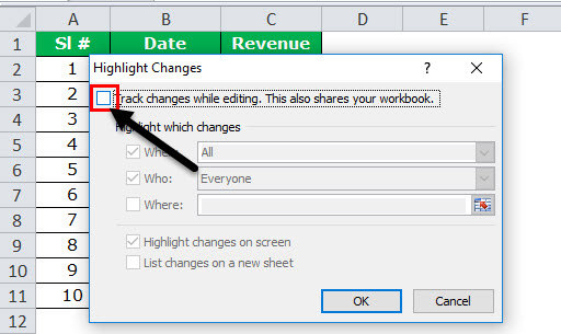 How to Track Changes in Excel (Step by Step with Examples)