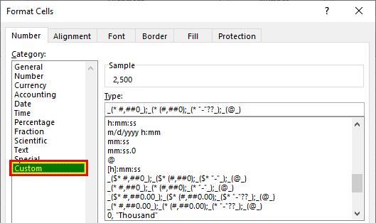Excel Million Format Format Numbers to Millions & Thousand in Excel