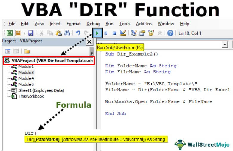 VBA DIR Function How to use Excel VBA DIR Function?