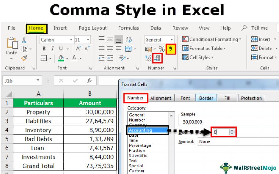 Comma Style Format Excel Hot Sex Picture
