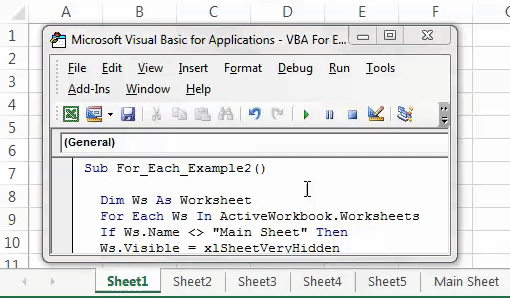 How to use VBA For Each Loop? (with Excel Examples)