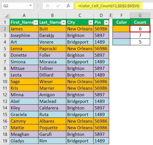 Count Colored Cells in Excel Top 3 Methods (Step by Step Guide)