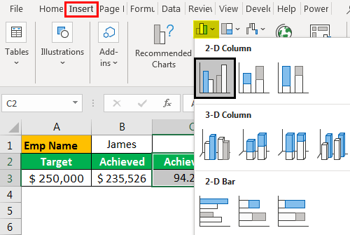 How to Create Thermometer Chart in Excel? (Step by Step Guide)