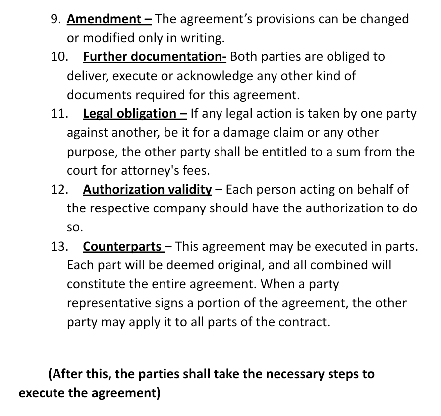 Standstill Agreement What Is It, Examples, Template