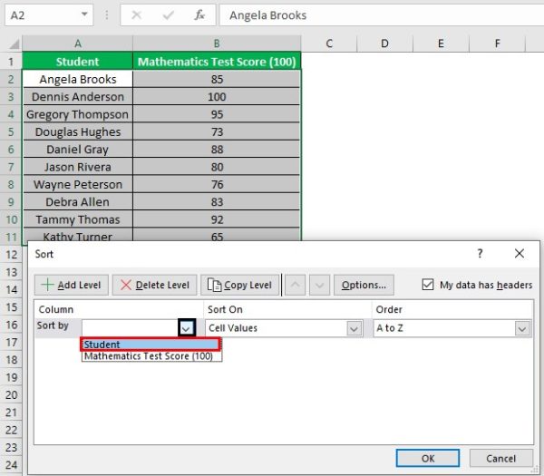 Alphabetize In Excel Top 2 Method, Example, How To Alphbetize?