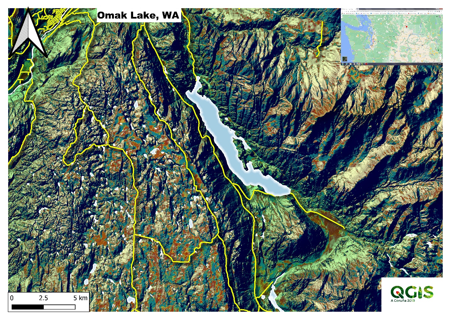 Decoding the food web for Omak Lake, the largest saline lake in