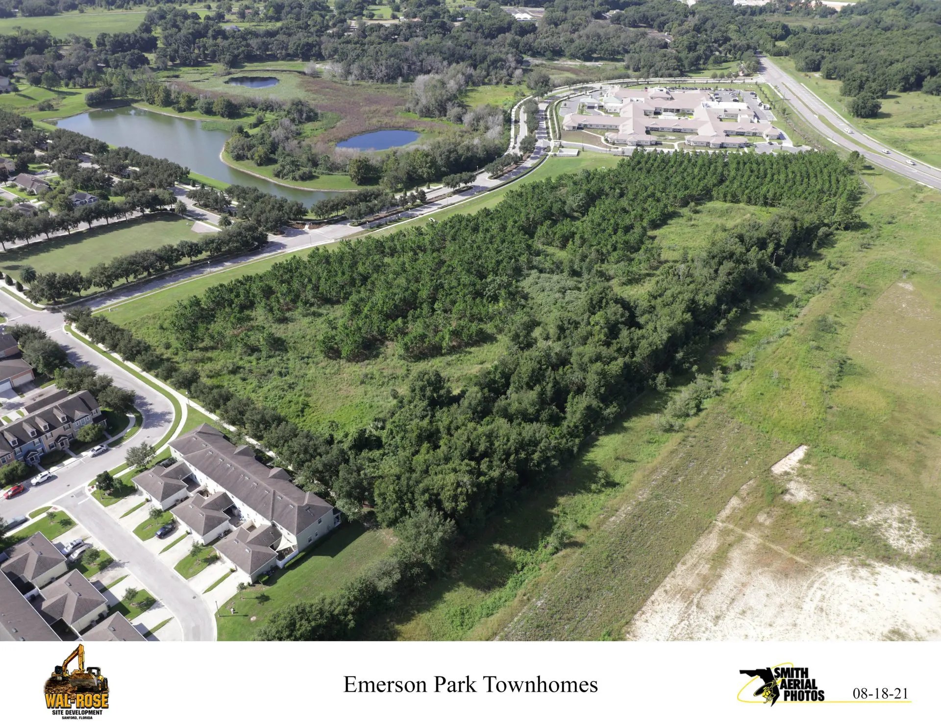 Emerson Park Townhomes WalRose Site Development