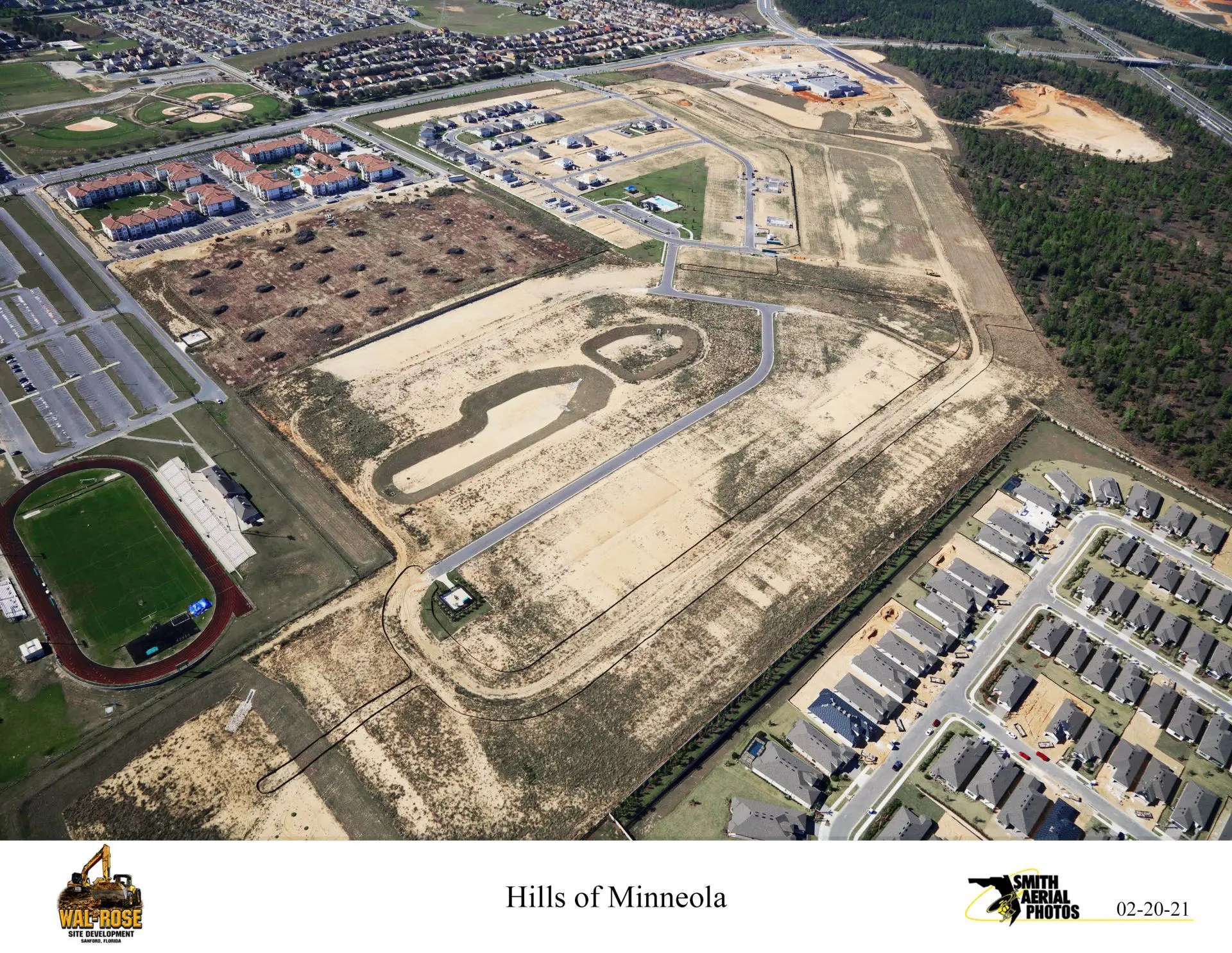 Hills of Minneola WalRose Site Development