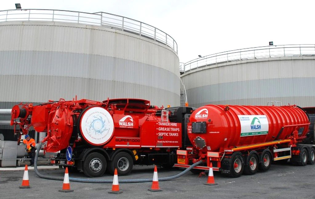 Interceptor Emptying Walsh Waste & Recycling Galway