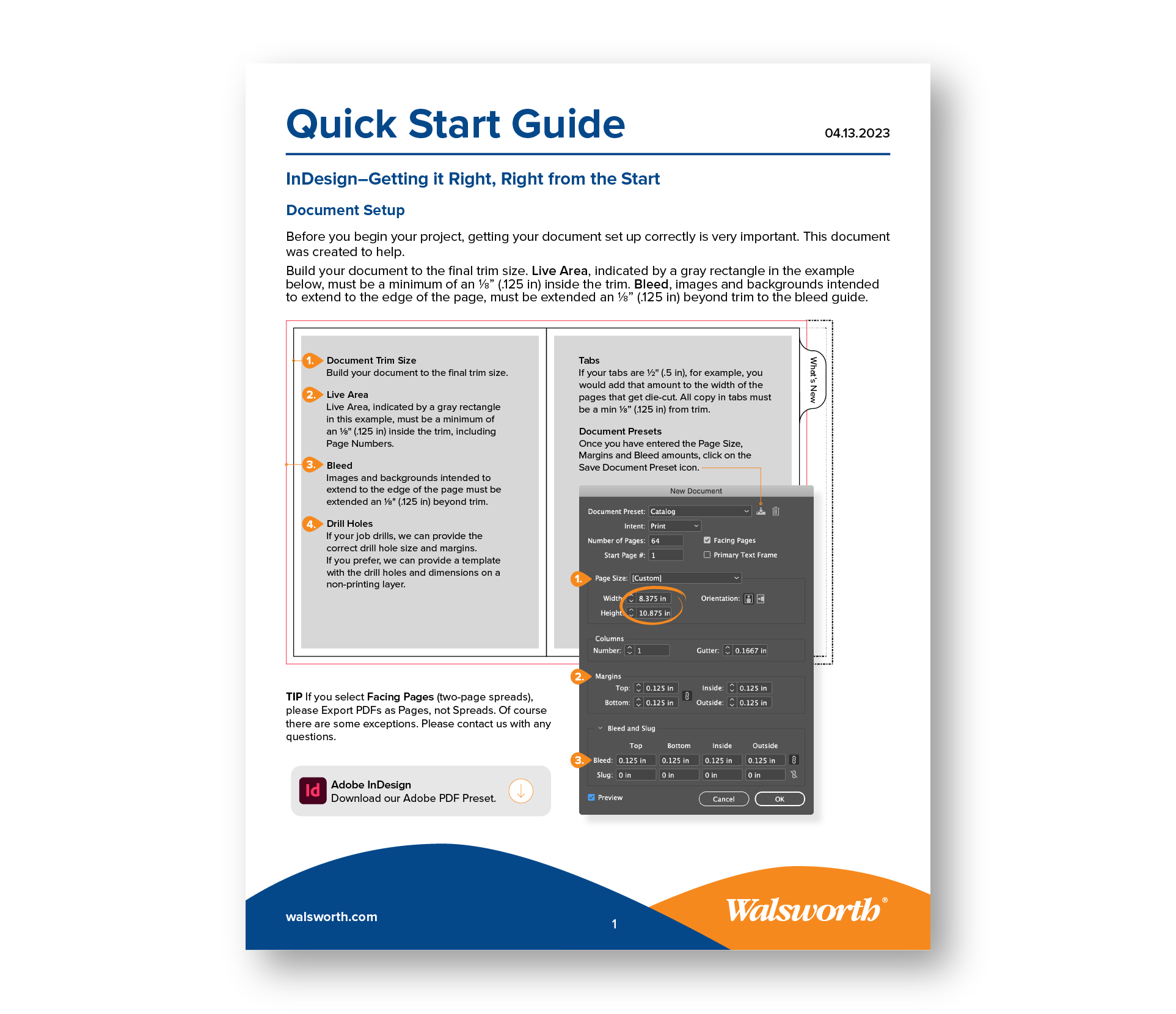 Quick Start Guides Walsworth