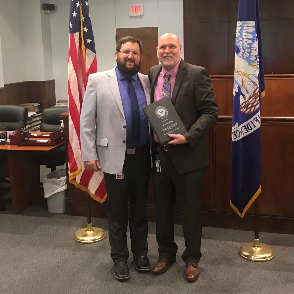 Swearingin Day in Bienville Parish Walter May for Judge