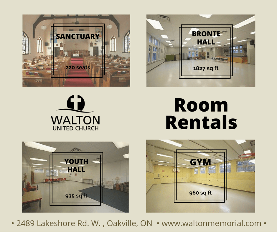 Room Rentals Walton United Church