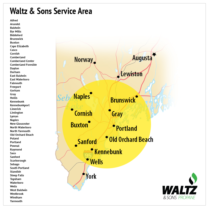 Southern Maine Propane Delivery & Service Waltz and Sons