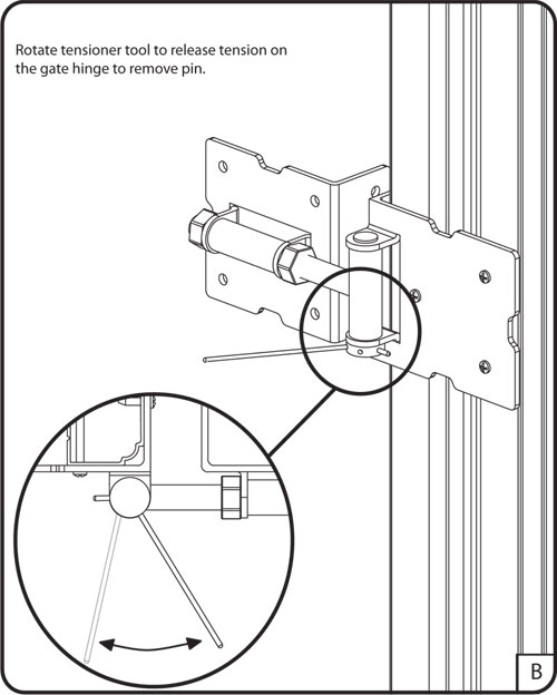 gate hinge tension Archives WamBam Fence Knowledge Base