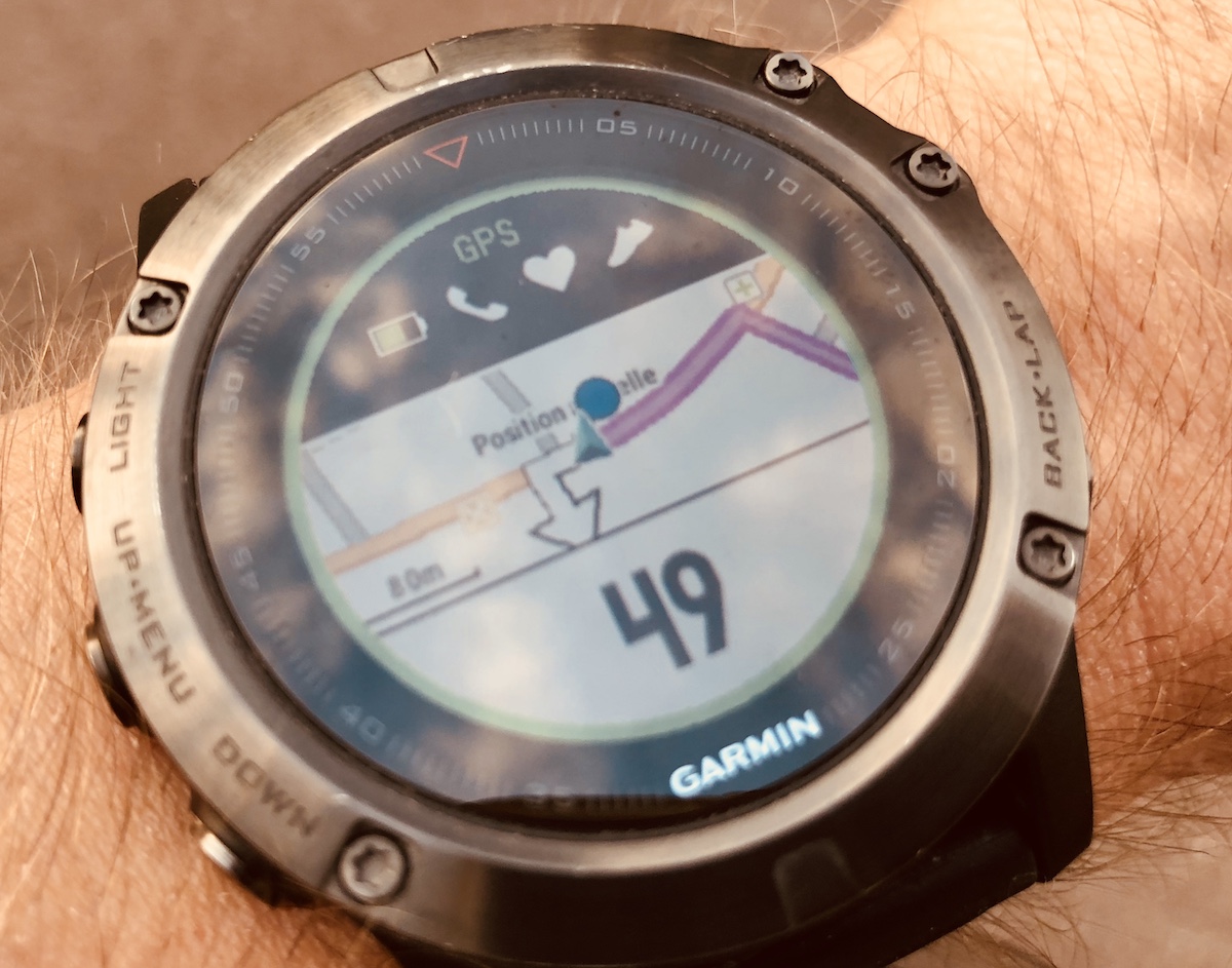 Trouver un itinéraire avec le Garmin Fenix 5 Tutoriel