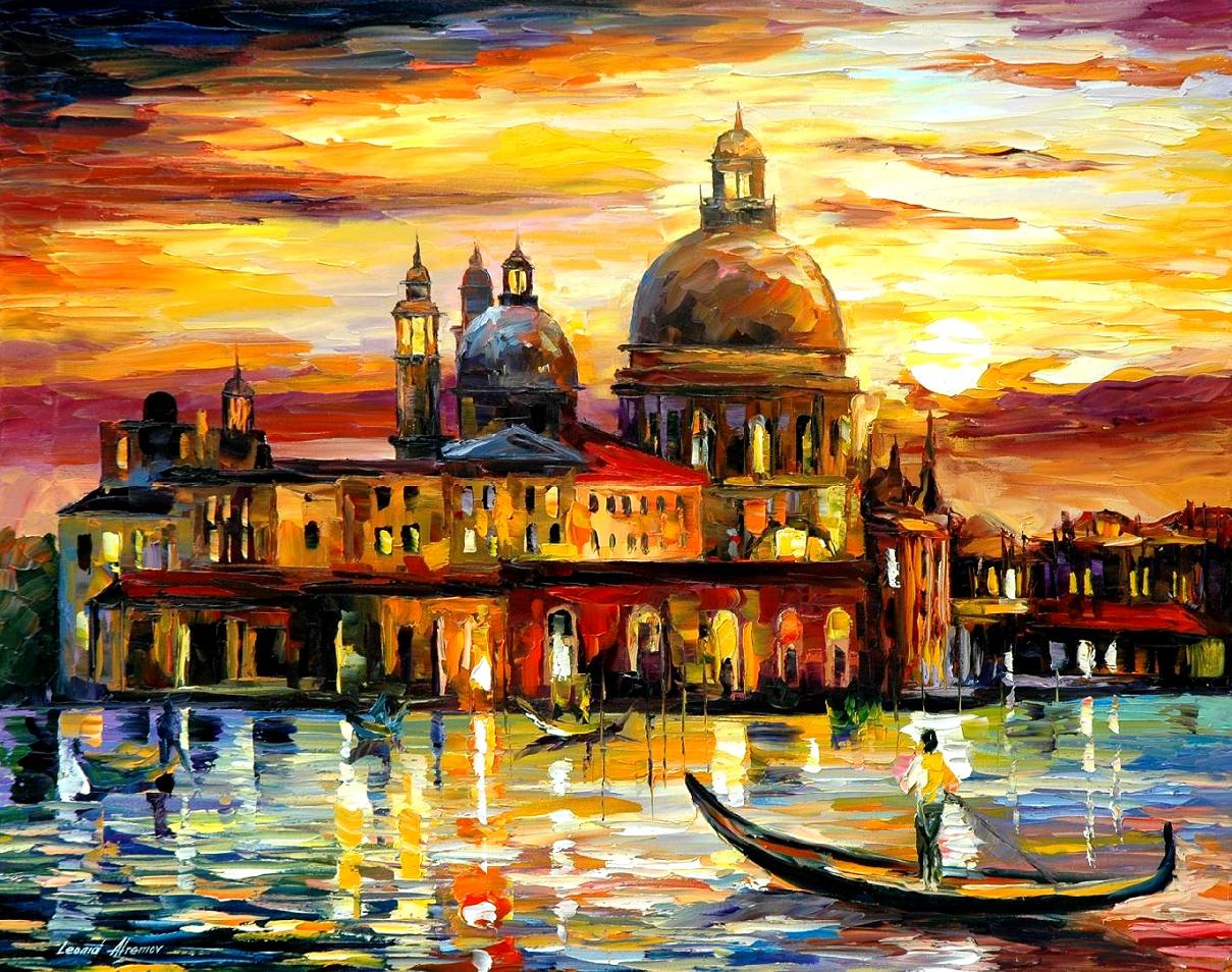 Artistic Representations of Venice, Italy Wanderarti