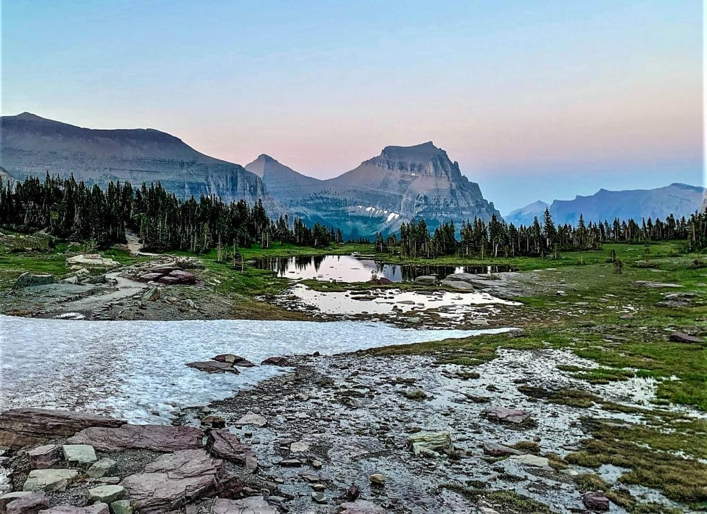 Glacier National Park, Traversing Glacier National Park