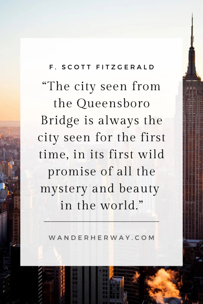 51 Greatest Quotes About New York City — Wander Her Way