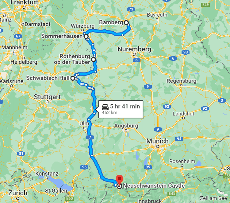 14 Day Romantic Road Germany Itinerary Routes Your Complete Romantic