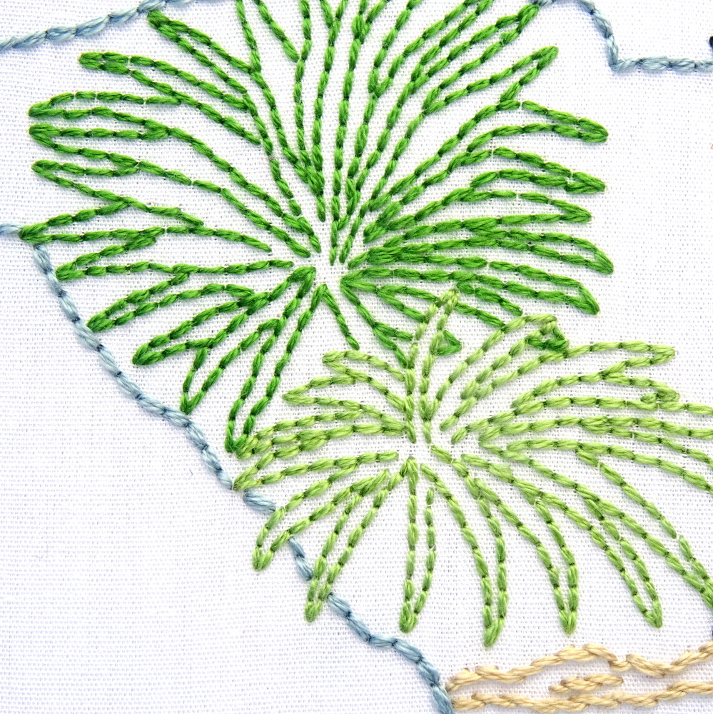 South Carolina Embroidery Pattern Wandering Threads Embroidery