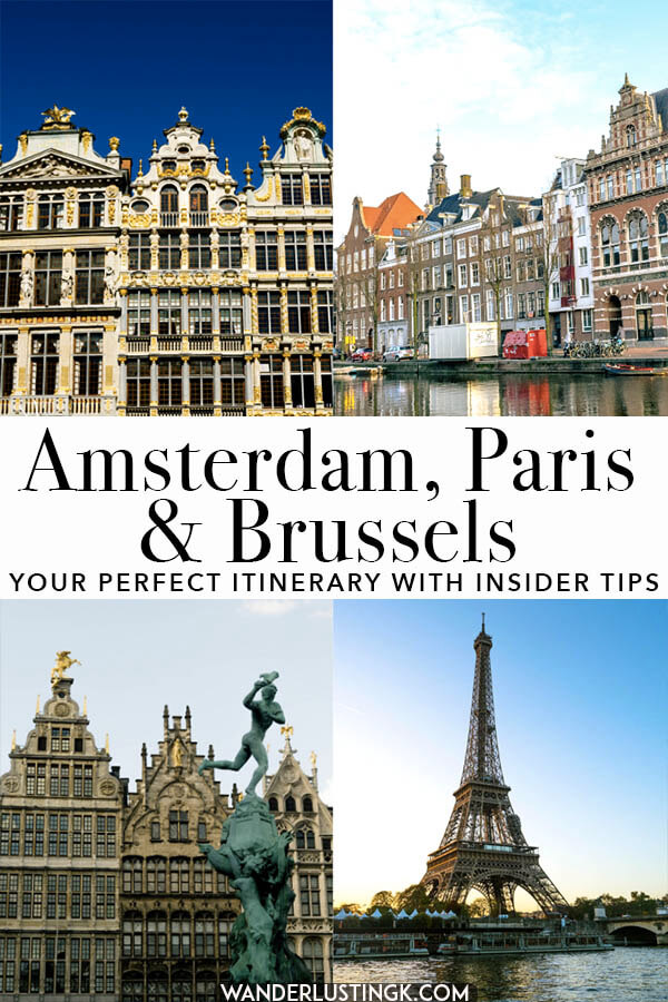 A perfect 10day itinerary for Amsterdam, Brussels, and Paris