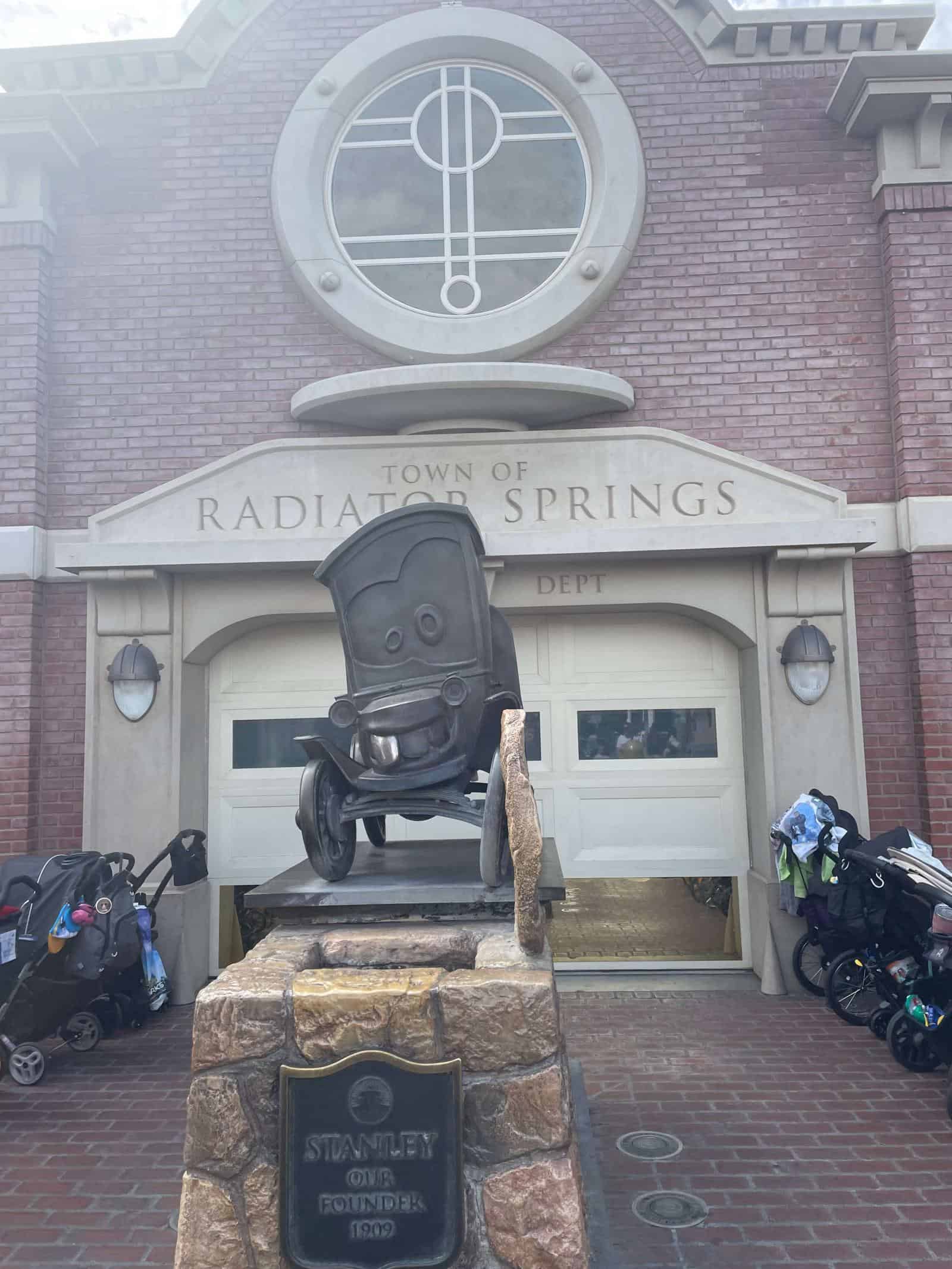 Stroller Parking at Disneyland Guide Wandermust Family
