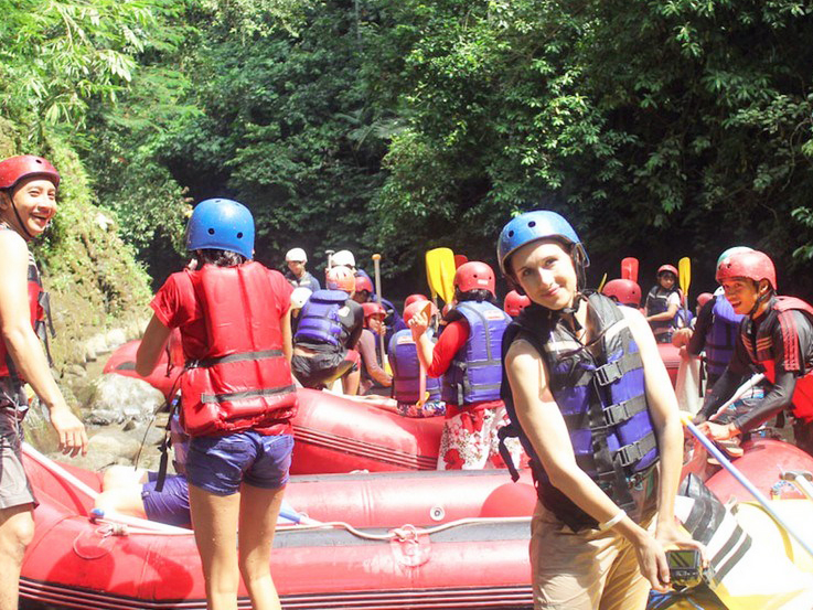 Ubud White Water Rafting Bali in Ayung River with Lunch
